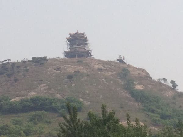 临港经济开发区气脉山景观亭