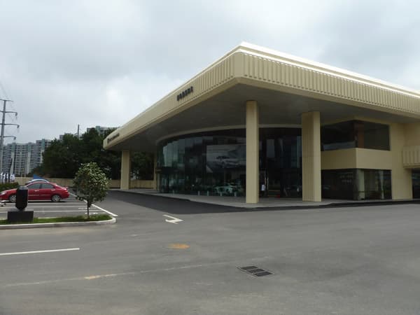 青岛雷克萨斯店工程 2